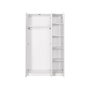Hanah Home Armario Blanco con Estantes